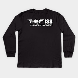 ISS - US National Laboratory Kids Long Sleeve T-Shirt